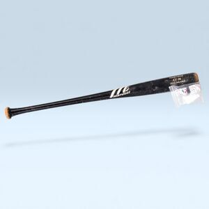 Marucci Handcrafted Pro Model CU26 Black Wood Baseball Bat